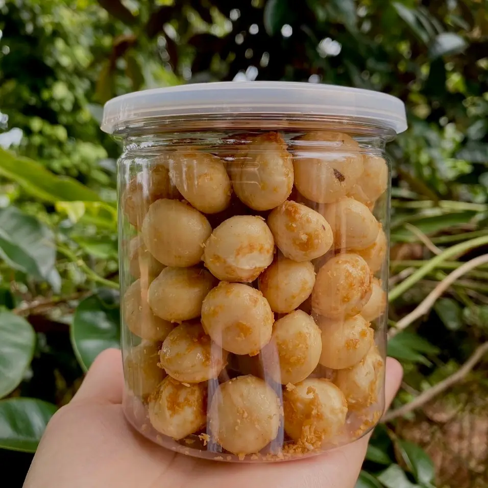 Macca Nướng Mật Ong  cơm dừa 250 gram Dung Dương Đăk Lăk - hạt macca huyfood Snack Food Ăn Vặt Thức Ăn