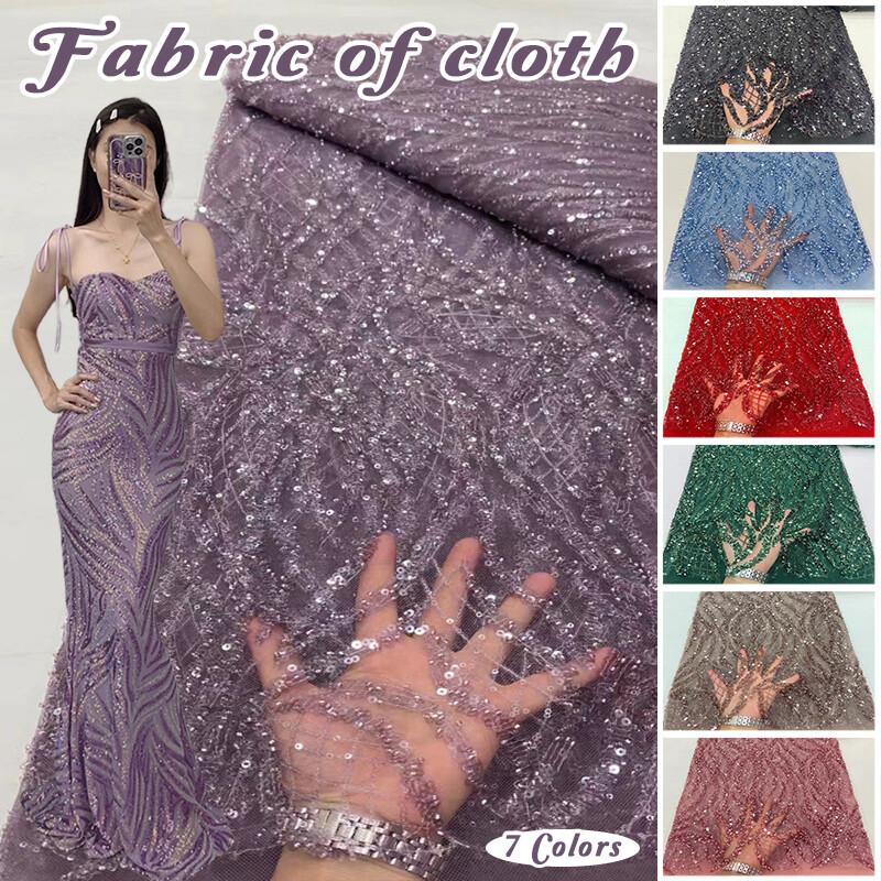 Kain Kasa Jaringan Sulaman Labuci, Fabrik Renda Manik, Bahan - TikTok ...