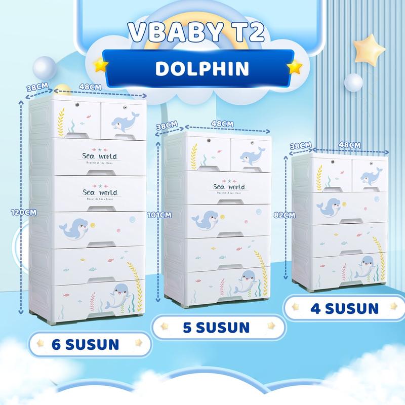 Product Introduction of Tủ Đựng Đồ Cho Bé V-BABY T2S - Nhựa PP Chắc Chắn, An Toàn, Tiện Lợi 7
