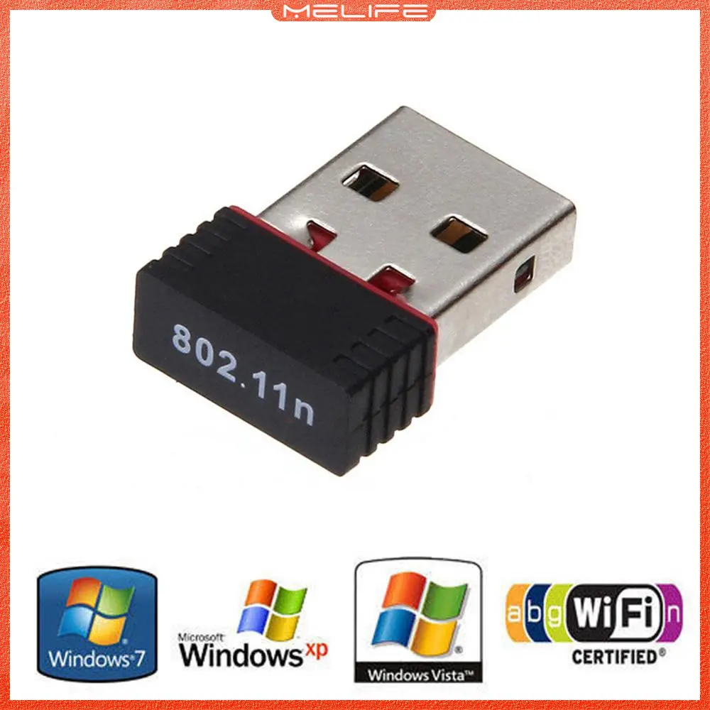 Kebidumei 150Mbps Mini Wireless Dongle Network Card USB LAN 600/1200Mbps WIFI Receiver 802.11n Adapter