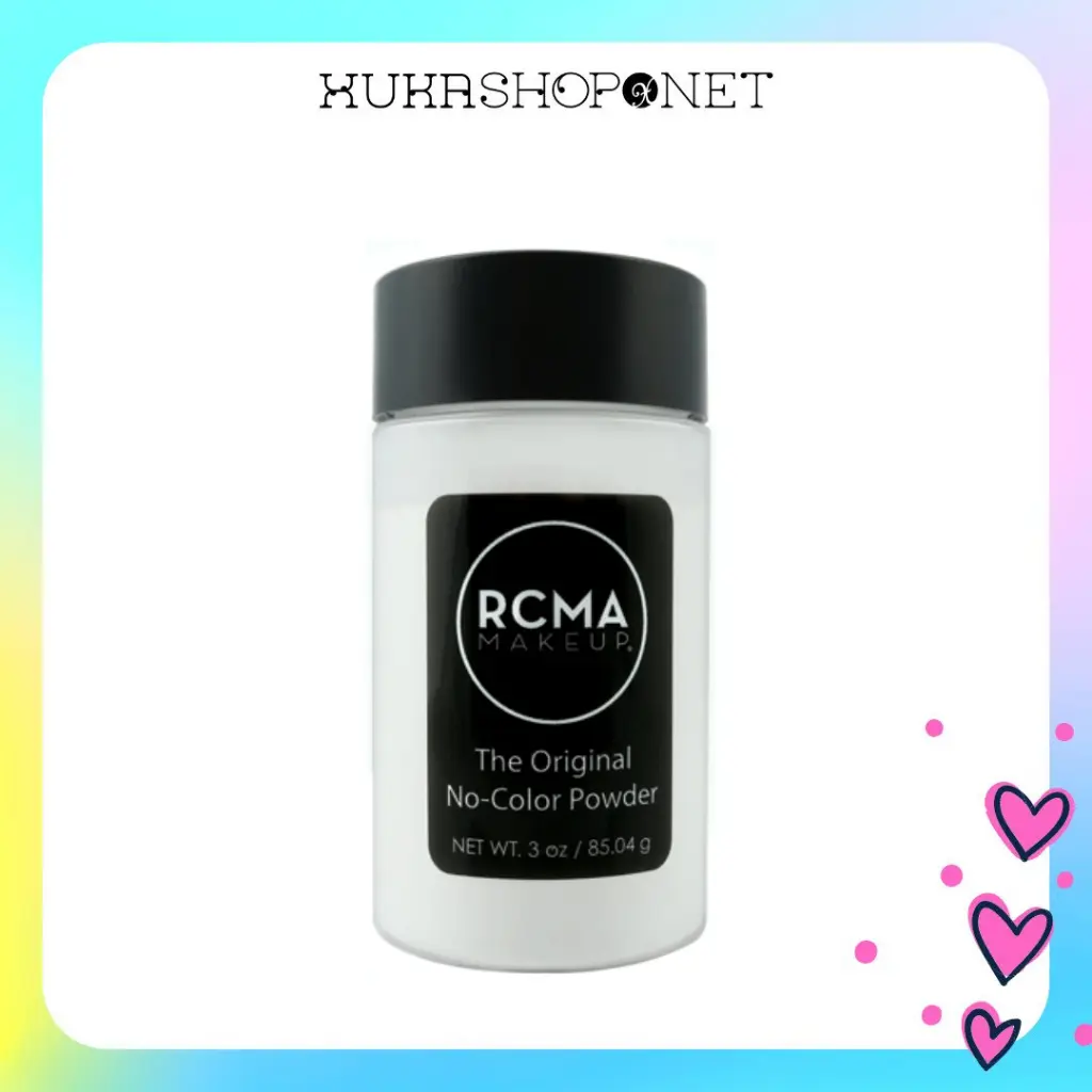 Phấn phủ kiềm dầu dạng bột không màu RCMA The Original No Color Powder 85g Cosmetic Nữ Mỹ Phẩm Women