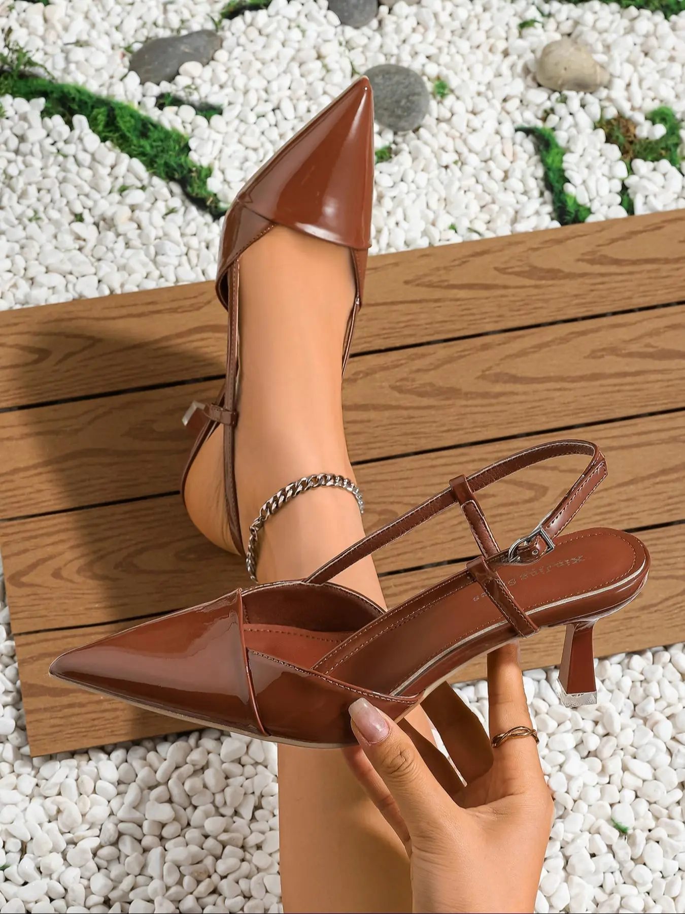 Women's Fashionable Solid Color Stiletto Heels, Elegant Pointed Toe High Heel Shoes for Party, Daily Clothing Decor for Women & Girls, Footwear, Sandals