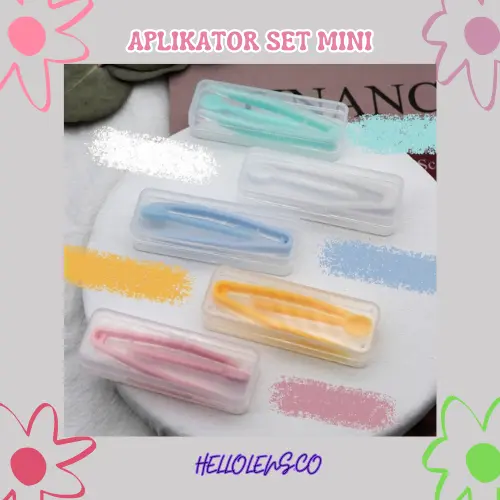 Alat bantu pakai softlens / Pinset Softlens / Soflens Applicator set with case