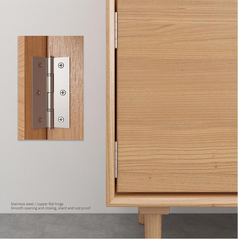 Product Introduction of 201 stainless steel small hinge thickened by 1 inch, 1.5 inches, ordinary 2 inches, 4 inches, flat opening hinge, white hinge door 10