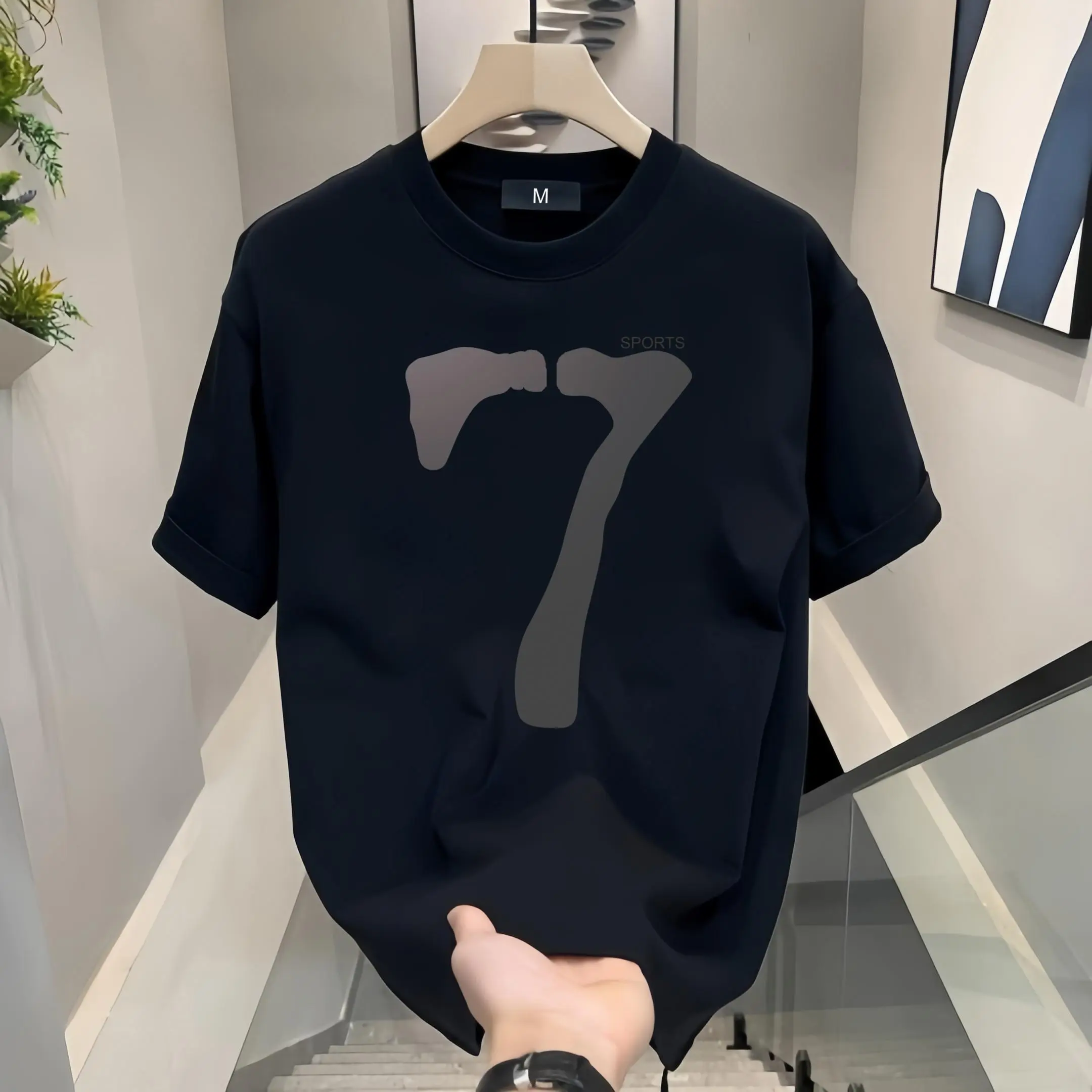 Áo Thun Nam Unisex Local Brand Cotton tay dài form rộng Cotton Tay Ngắn Dáng Trang Áo Phong Nữ