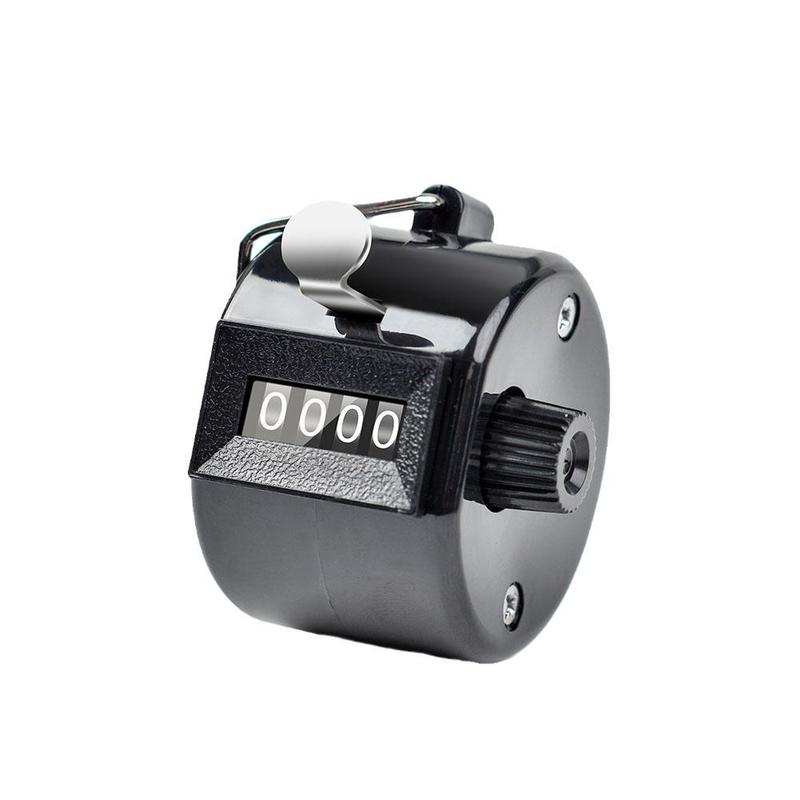 Product Introduction of Mini Exercise Counter 4 Digit Number Manual Held Tally Counter  School Exercise Manual Counting Device 23