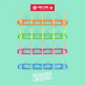 Gantungan Baju Hook GB-1 Hanger / Kapstok LION STAR