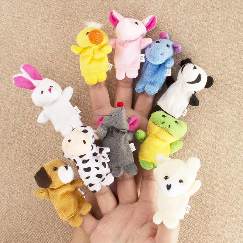 Product Introduction of Cartoon Hand Doll Finger Puppet Baby Child Comfort Doll Plush Toy Finger Puppet Hand Puppet Small Toy Mini Toy Fingertip Doll 16