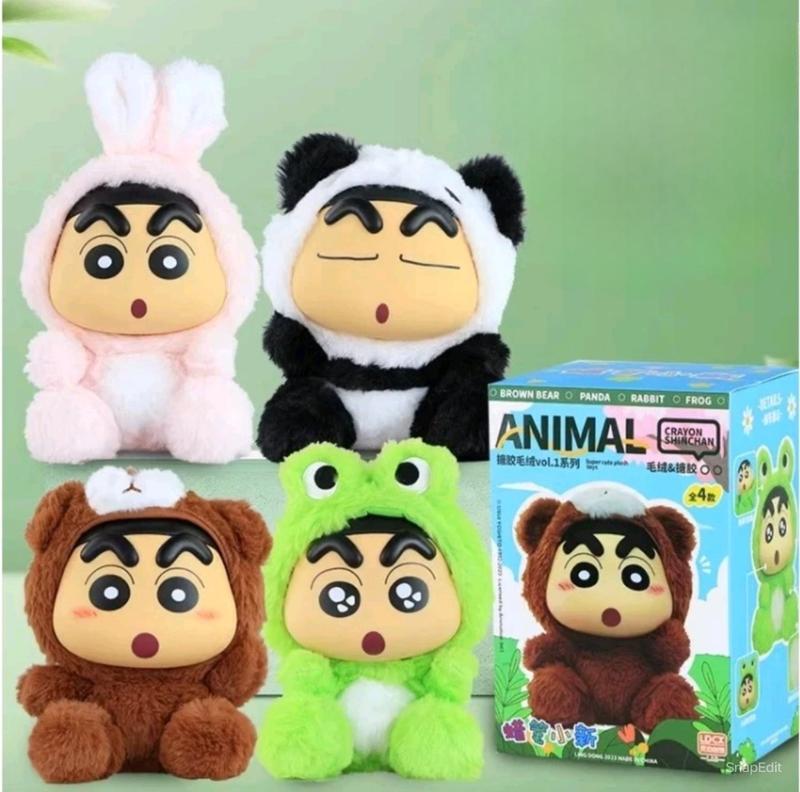 Product Introduction of Ready to ship original anime Crayon Shinchan v.1 random box plush Shin Chan soft plush suitable for special birthday gift for both girls and boys 14