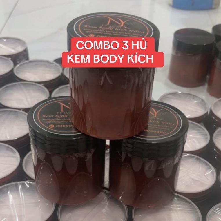 COMBO 3 HỦ KEM BODY KÍCH TRẮNG ( 1kg rưỡi ) dưỡng trắng da , làm sáng da body