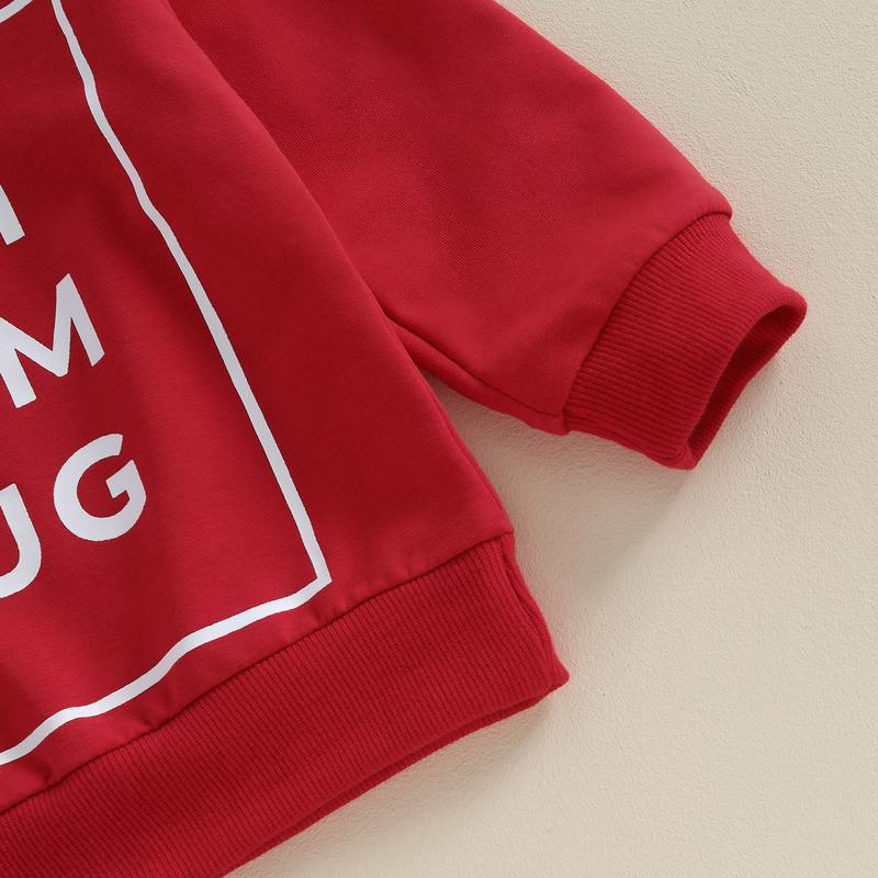 Product Introduction of Kids Sweatshirt, Long Sleeve Crew Neck Letters Print Hoodie Pullover Clothes for Boys Girls 45