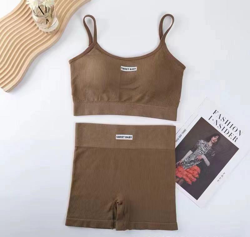 Product Introduction of Bộ Đồ Tập Yoga, Phong Cách Âu Mỹ Cạp Cao, Thiết Kế Đào, Dành Cho Nữ, Áo Ngực Tập Thể Dục Lưng Đẹp, Đồ Lót Tập Luyện Luyện, Bộ Đồ Thể Thao Nữ, Có Đệm Ngực 15