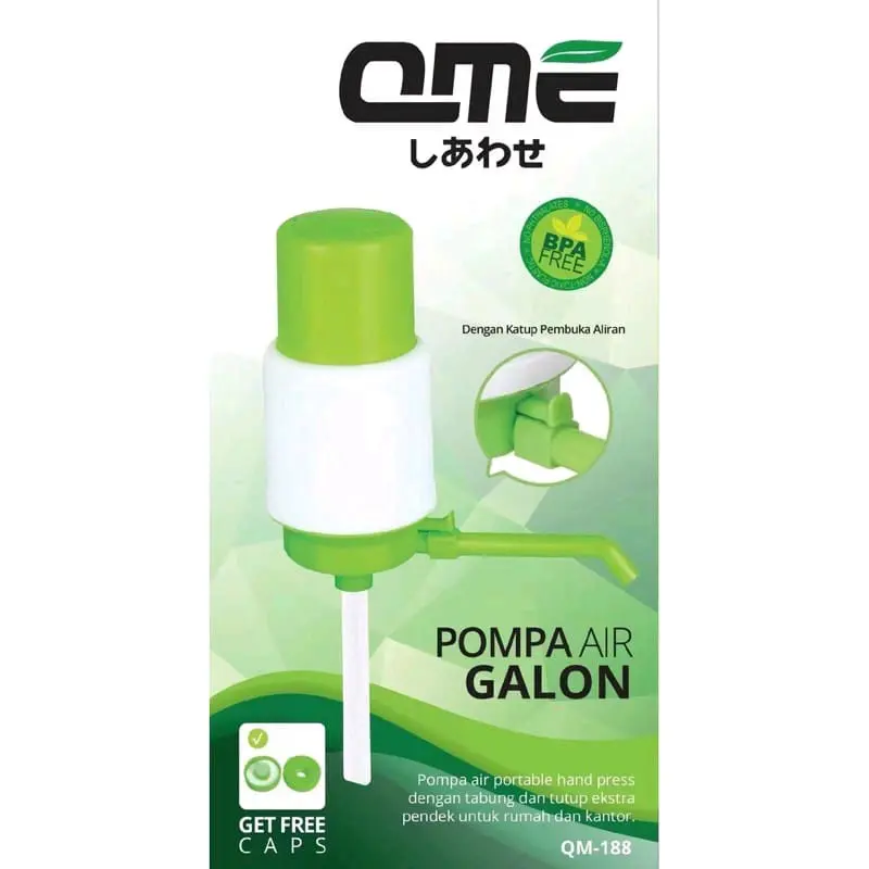 pompa galon manual/pompa air manual Plastik  Hijau  Alat Buah