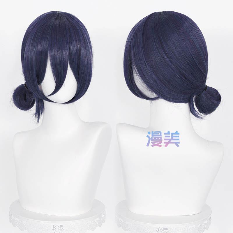 Reze Tóc Giả Người Cưa Xích Manmei Chính Hãng Cosplay Phù Hợp Với Kích Thước Đầu 50-60Cm 8