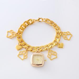 Jam Tangan Fesyen Digital, Tekstur Cahaya Emas Mawar, Untuk Wanita, Tali Pinggang Fesyen, Pergerakan Kuarza, dengan Hiasan Berlian, Bergaya Watches