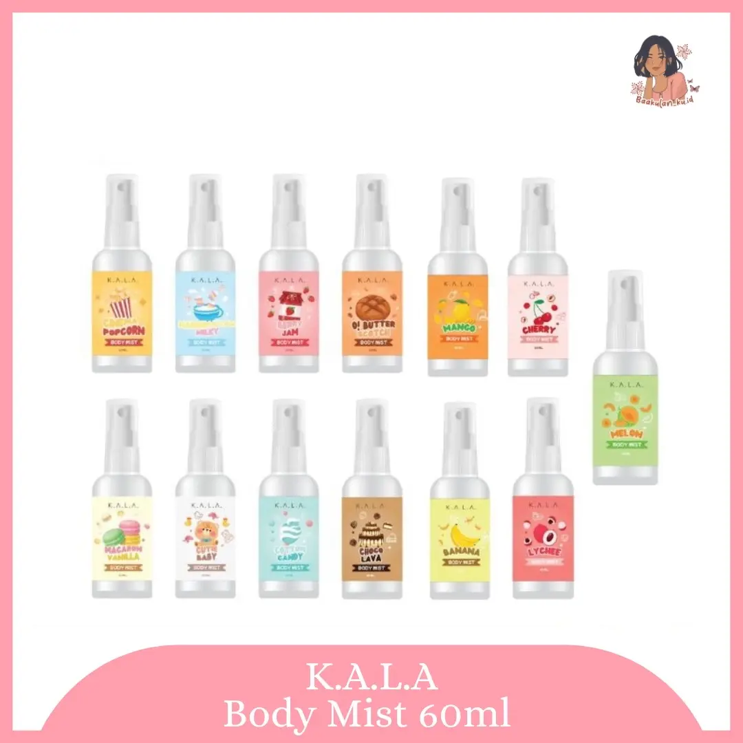 K.A.L.A. Body Mist Series  60ml BPOM