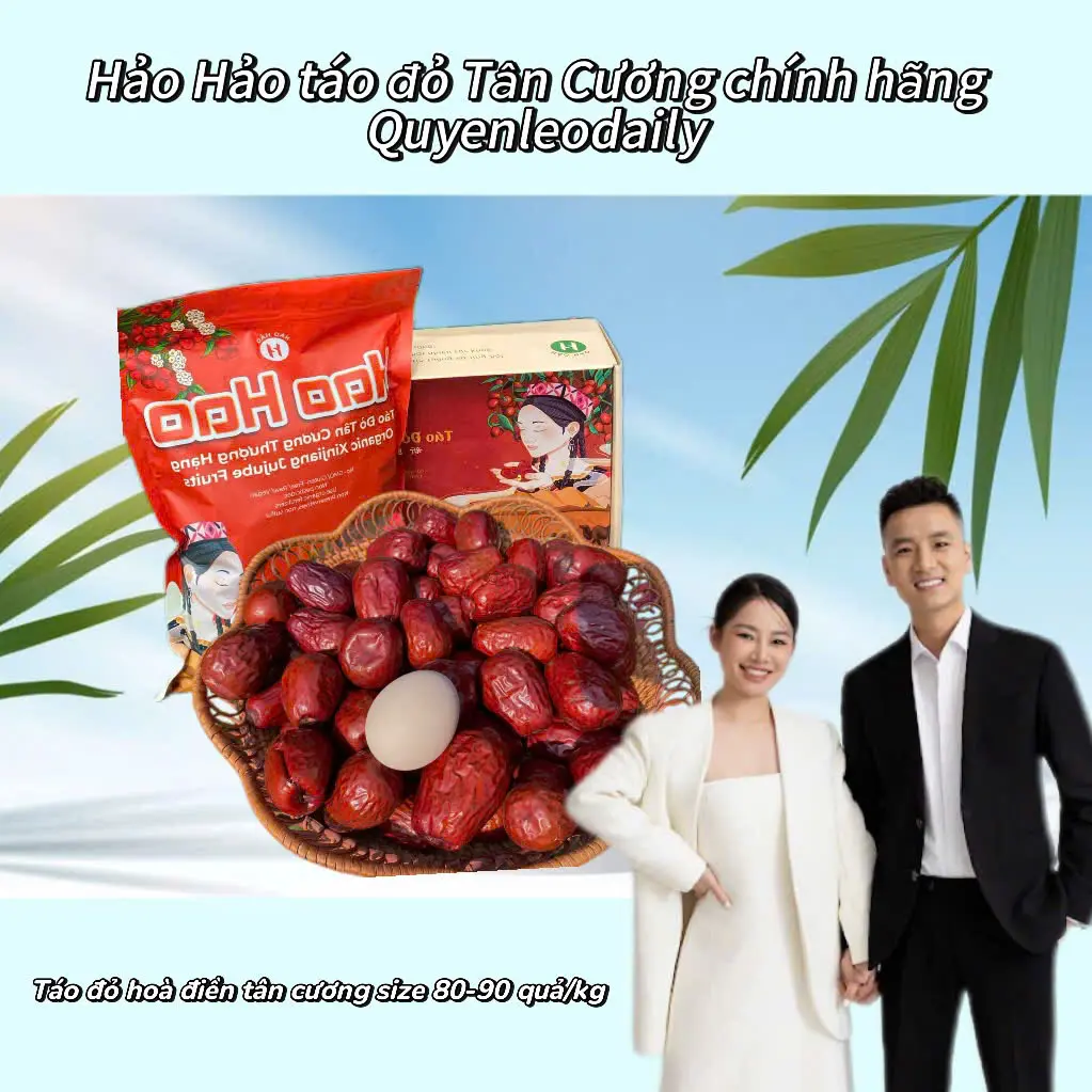 [Quyền Leo x Hảo Hảo] Táo đỏ Tân Cương ( Hòa Điền size to 8-9 quả/ lạng) loại ngon 1KG