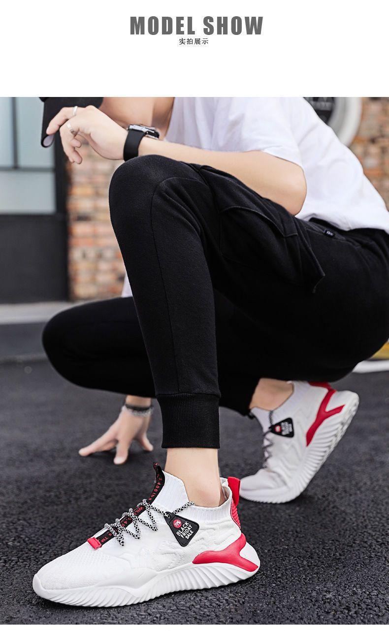 Product Introduction of Men's Shoes Summer Breathable Sneakers Korean Style Trendy Men's Casual Shoes Versatile Mesh Coconut Shoes Old Beijing Cloth Shoes 16