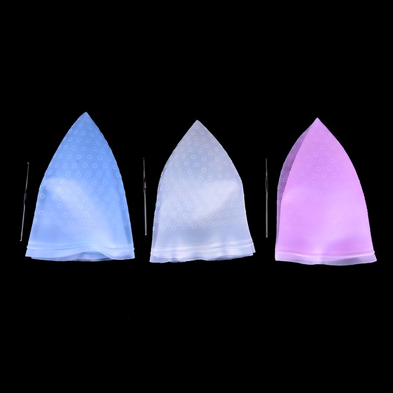 Product Introduction of Professional Reusable Hair Colouring Highlighting Dye Cap Hook Frosting Tipping 17
