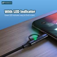 Gambar Phoenicia Kabel Data Dynamic Series Fast Charging 2 In 1 66W USB-C To Type-C+IP - 2 in 1 66w dari iLeaderOfficialStore Kab. Tangerang 4 Tokopedia