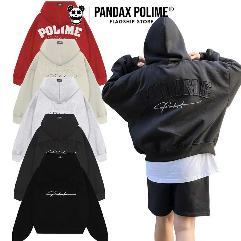 Product Introduction of Áo Khoác Hoodie POLIME NAM NỮ CỰC NGẦU, PHỐI HỌA TIẾT RÕ NÉT, FORM RỘNG CÓ NÓN TRÙM ĐẦU, PHONG CÁCH ULZZANG ĐƯỜNG PHỐ 2