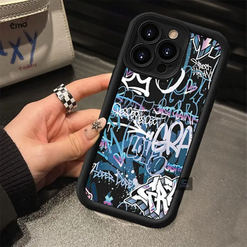 Casing for ITEL A70 A50 S23 S23Plus itelA04 A05S A60 RS4 P40 P50 P55 Plus Camon 30 Pro 19 Spark 10 9 20 8C Spark GO POP 8 Fashion Cool and trendy graffiti Soft Case Cover Shell 8