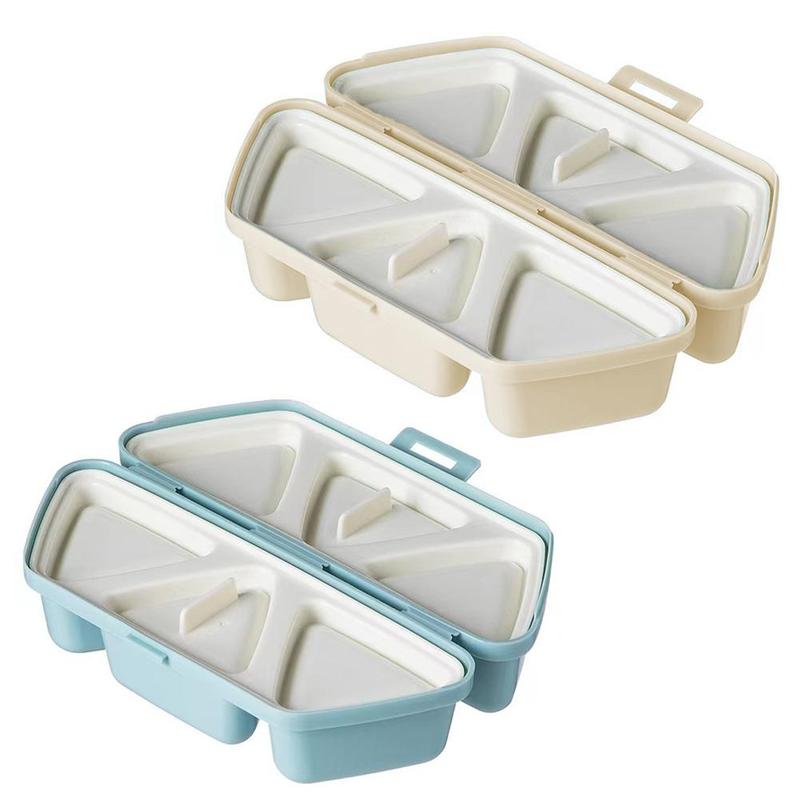 Product Introduction of Khuôn Cơm Nắm Hình Tam Giác, Có Thể Tái Sử Dụng, 6 lưới, Dụng Cụ Ăn Trưa, Khuôn Nhà Bếp, W9T8 16