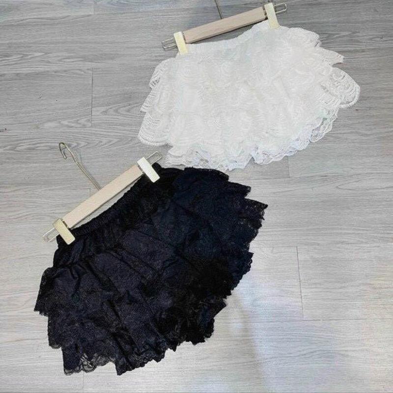 Chân Váy FREESIZE LOLITA ren lưới Ngắn XOÈ BỒNG chân váy kèm quần 3 tầng siêu xinh