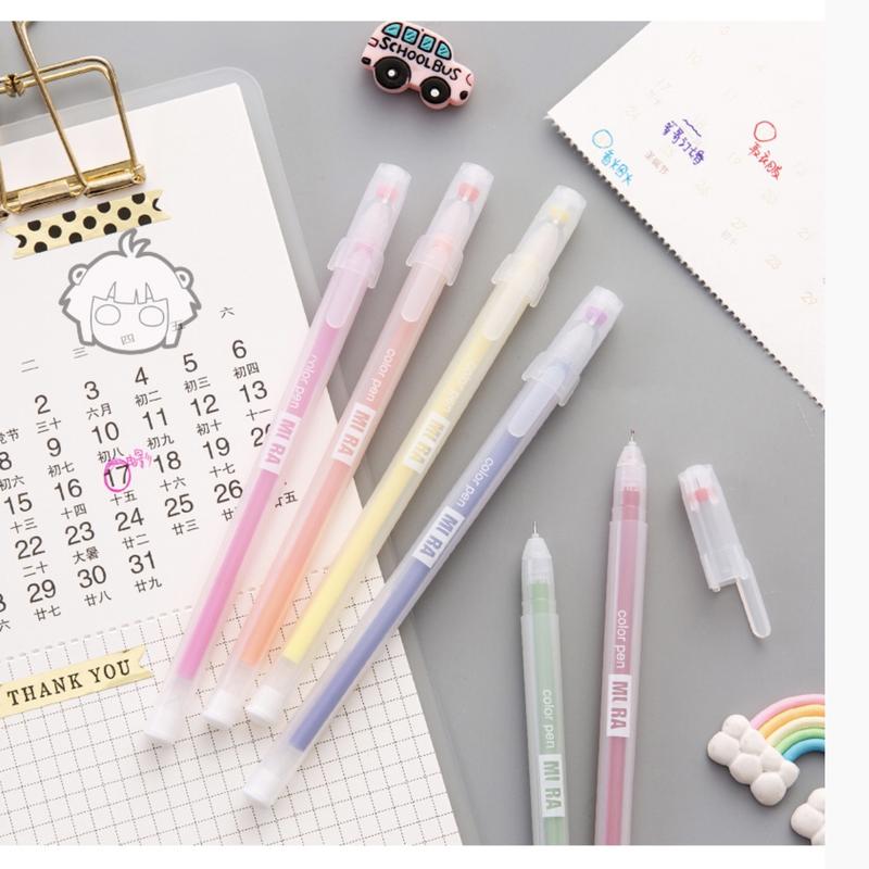 Bút gel nhiều màu Take Note từ vựng tiện dụng A01 Taro Stationery but viet d ồ đồdùn g đỏ but  gel sổ còng không muji