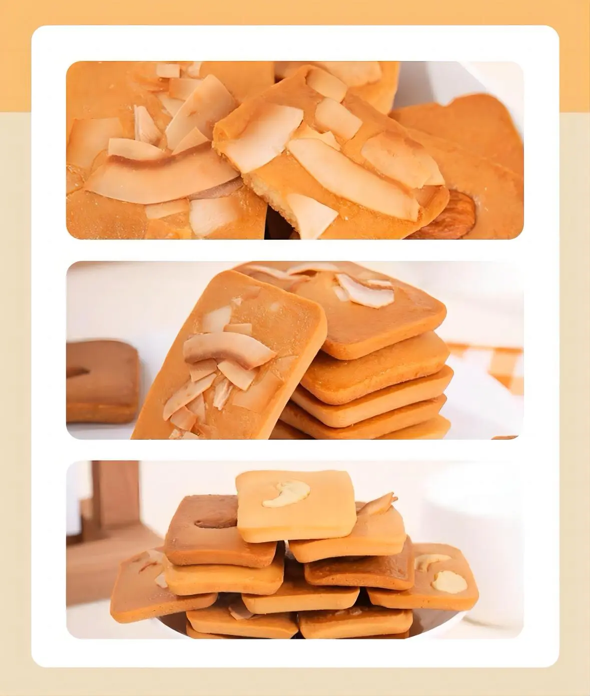 Bánh Quy Mix Hạt Dinh Dưỡng Nagano Nut Cake 400g - Hạt Điều, Hạnh Nhân, Bánh Giòn Xốp Dễ Ăn - Snack Ăn Vặt Ngon Miệng Food - Thức Ăn