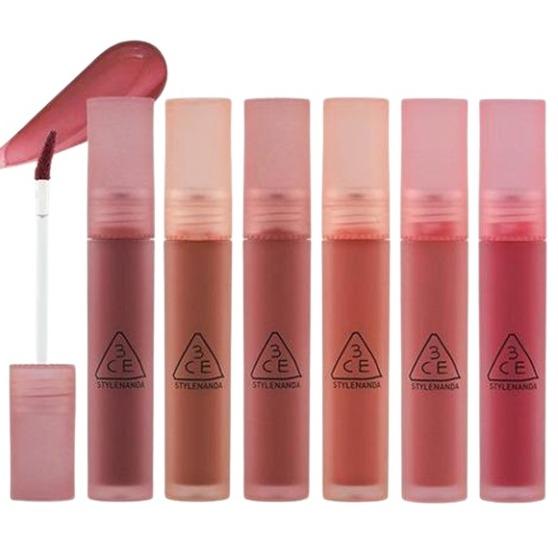 Son Kem Lì 3ce Blur Water Tint (đầy đủ mã màu) Nữ Cosmetic Son Môi