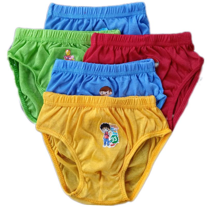 12pcs Celana dalam anak laki laki Celana dalam anak cowok Cd anak cowok Motif super hero 1