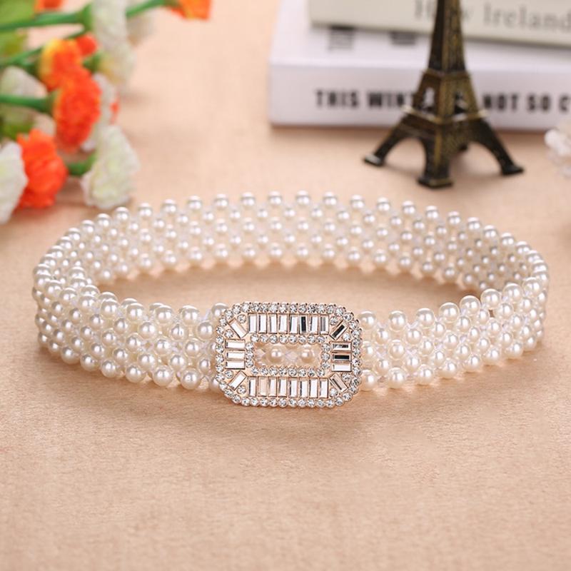 Product Introduction of Thắt Lưng Co Giãn Trang Trí Đa Năng Đơn Giản Cho Nữ, Khóa Kim Loại Sang Trọng, Thương Hiệu Sang Trọng, Dây Đeo Cổ Điển Cho Nữ, Dây Thắt Lưng Nữ 13