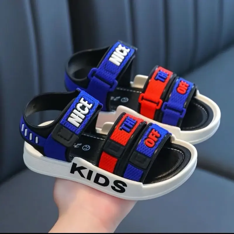 Sandal bé trai đi êm chân từ 2-7 tuổi Cao Su Dép Sandal 1