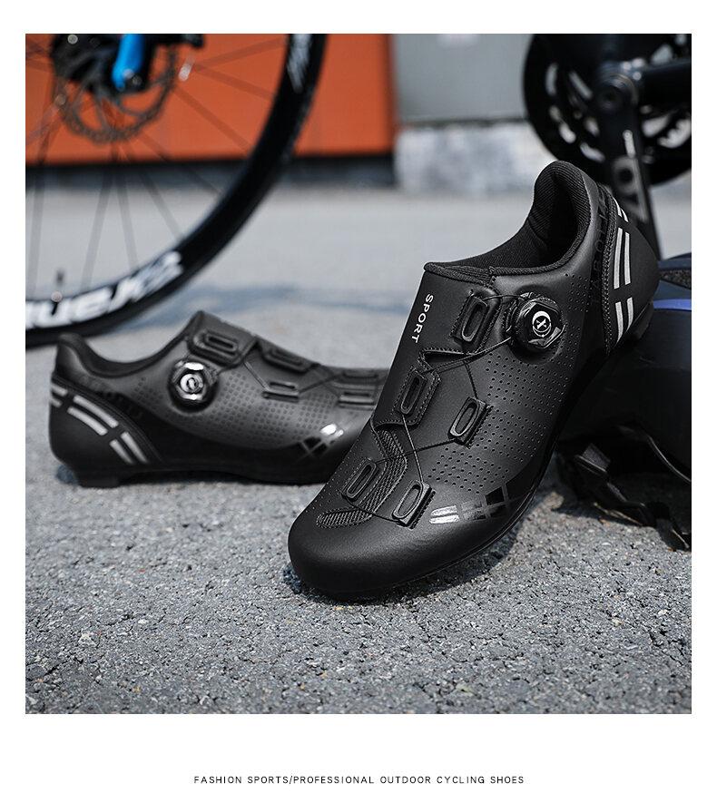 Product Introduction of Cycling Shoes Mtb Men Speed Road Bike Shoes Women Racing Sneaker 2