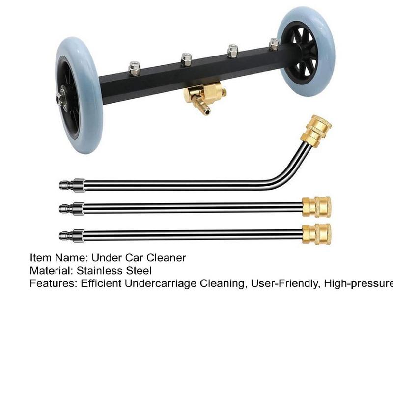 Peoincin Oil and Dirt Remover for Vehicles Undercarriage Cleaner with Extension Wand High Pressure 16 Inch Undercarriage Car Washer with Extension Wand for Cars Suvs and Trucks 2