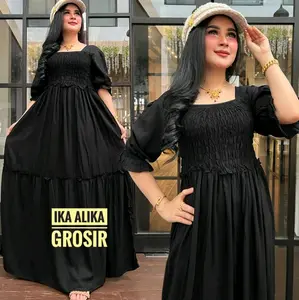 LONG DRESS INCES POLOS RAYON bali