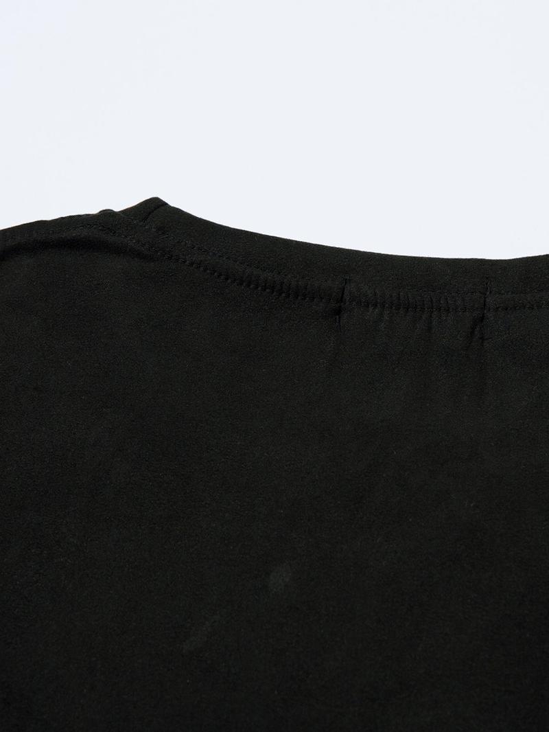 Product Introduction of Men's Embroidery Short Sleeve Tee, Casual Round Neck T-shirt for Summer, Fashion Men's Top for Daily Wear 4