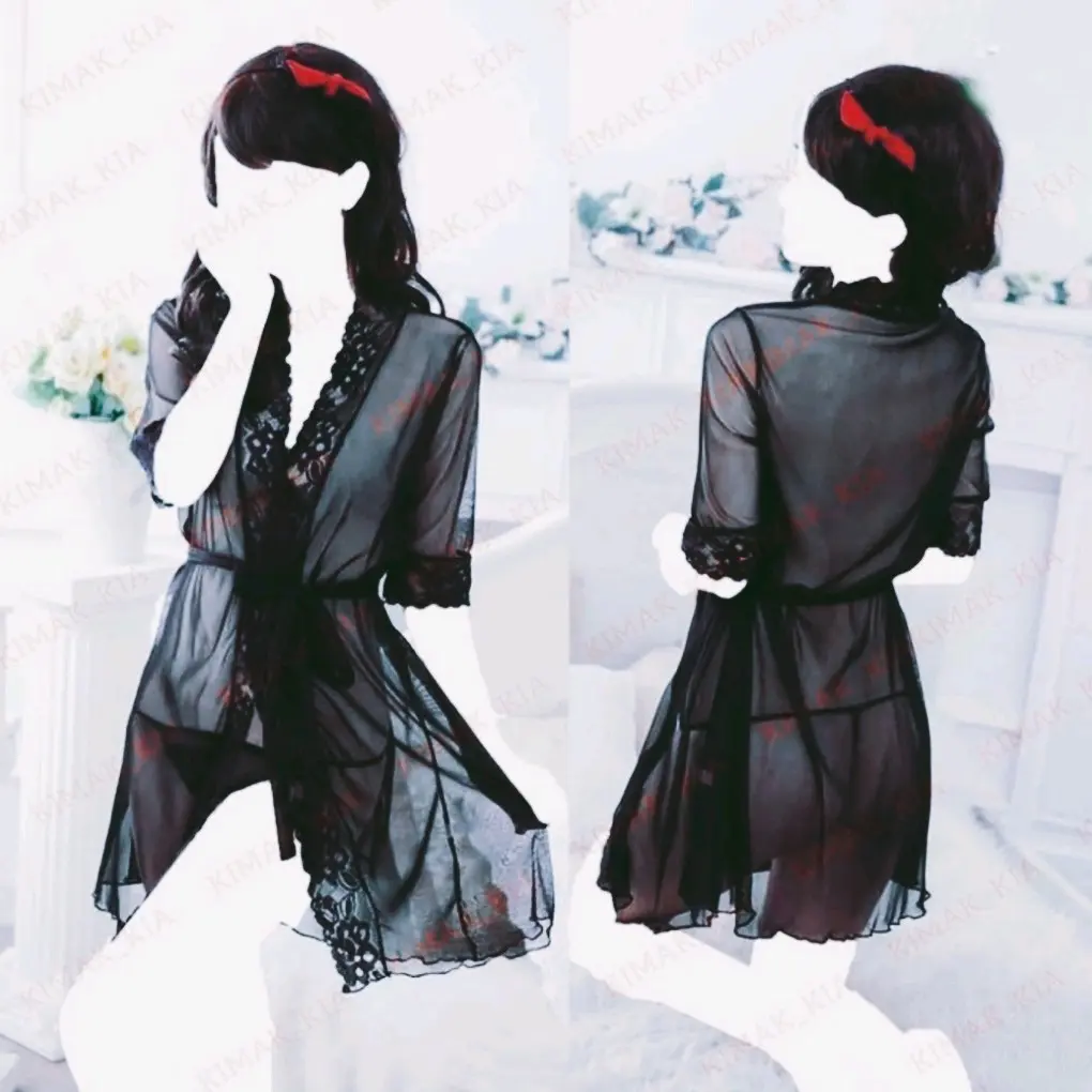 KIMONO  LINGERIE TRANSPARANT