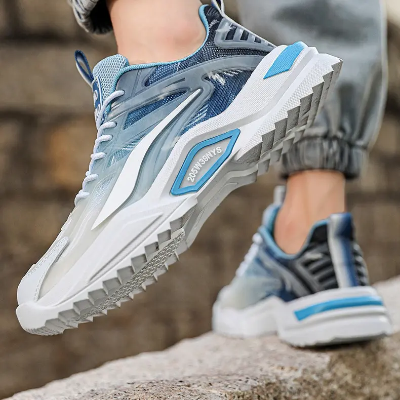 Giày Sneaker Nam phối màu cực dẹp, Giày Thể Thao Nam BoongStore mã BN20 hàng mới về Đế Bằng Cao Su Shoes giay vai 4