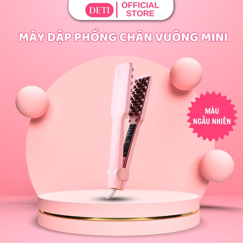 Máy dập phồng chân tóc DETI dập xù chân tóc giúp tóc phồng tự nhiên không làm tổn thương tóc