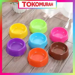 Tempat Makan / Minum Kucing Anjing Single / Pet Bowl R932
