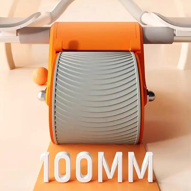 Automatic Rebound Elbow Support Abdominal Exercise Wheel For Men And Women, 1 Count Abdominal Muscle Training Tool, Abdominal Roller, Fitness Equipment, Gymtok 3