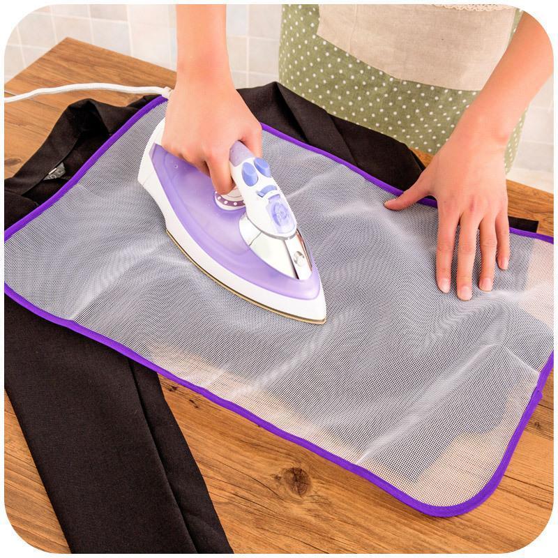 Product Introduction of Heat Resistant Ironing Cloth Heat Resistant Ironing Cloth Household Mesh Cloth Iron Mat Ironing Mat Ironing Net Heat Resistant Ironing Mat 11
