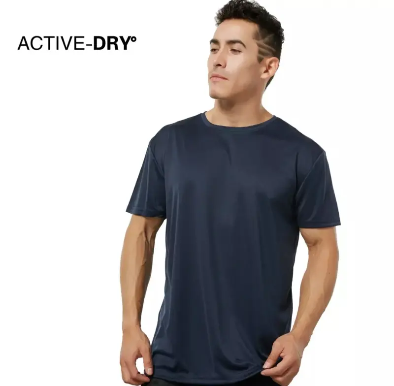 Kaos Dry Fit Active-DRY Olahraga/Running/Training/Gym/Fitness Unisex 5