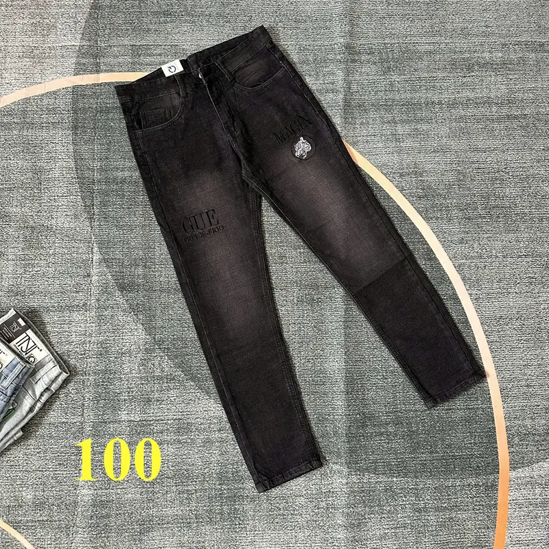 Quần Jean Dài Nam Form Slim Fit Co Giãn 4 chiều Phù Hợp Thời Trang Menswear Cotton Pants Có Túi 7