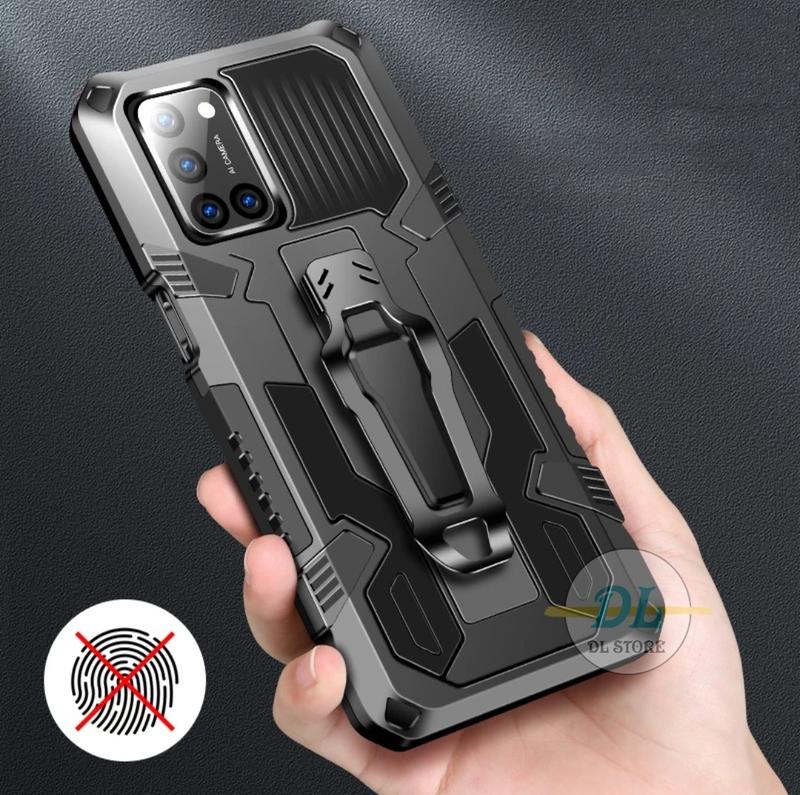 CASING HP OPPO A52/OPPO A92 CASING STANDING BACK KLIP HARD CASE ROBOT NEW COVER TPU 5