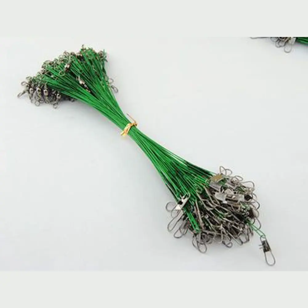 Rolling Swivels Stainless Steel Trace Wire Fishing Lure Fishing Lines Fishhook Leading Line Fishing Wire