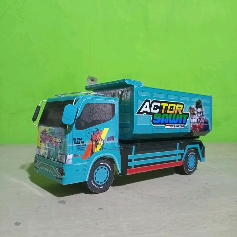miniatur truk oleng DAM viral Mainan Anak 4