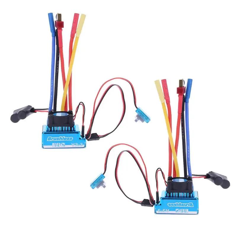 Product Introduction of Waterproof 45A 60A 80A 120A Brushless ESC Electric Speed Controller Dust-proof for 1/8 1/10 1/12 RC Car Crawler RC Boat Part 1